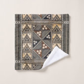 ハワイの結婚式の樹皮布の布 バスタオルセット (ウォッシュタオル)