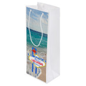 ハワイの結婚式第9の島ラスベガス ワインギフトバッグ (裏面アングル)