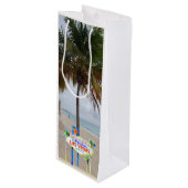 ハワイの結婚式第9の島ラスベガス ワインギフトバッグ (正面アングル)