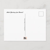 ハワイの絵葉書 ポストカード (裏面)