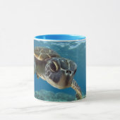 ハワイの緑のウミガメ マグカップ (中央)
