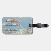 ハワイの緑のウミガメ ラゲッジタグ (裏面横)