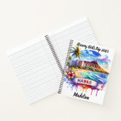 ハワイの美しいビーチと景色を探索 ノートブック (内部)