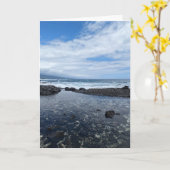 ハワイの自然風景写真 カード (黄色い花)