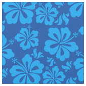 ハワイの花の生地 ファブリック (クローズアップ)