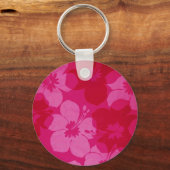 ハワイの花 キーホルダー (正面)