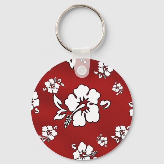 ハワイの花 キーホルダー (正面)