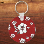 ハワイの花 キーホルダー (正面)