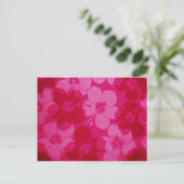 ハワイの花 ポストカード (スタンド正面)