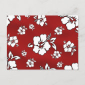 ハワイの花 ポストカード (正面)