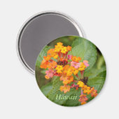 ハワイの花 マグネット (正面/裏面)