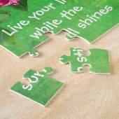 ハワイの諺のパズル ジグソーパズル (側面)