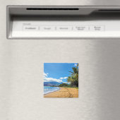 ハワイの谷の島マウイ マグネット (インサイチュ (食洗機))