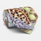 ハワイの貝殻 ネクタイ (ロール)