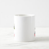 ハワイの赤冠カルドinal—聖書の言葉 コーヒーマグカップ (中央)