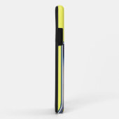 ハワイの金ゴールドのパイナップルフラのダンサー Case-Mate iPhoneケース (裏面/右)