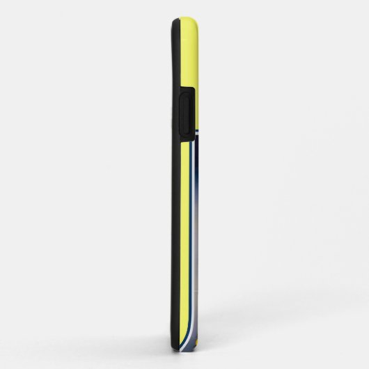 ハワイの金ゴールドのパイナップルフラのダンサー Case-Mate iPhoneケース (裏面/右)