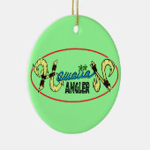 ハワイの釣り人 セラミックオーナメント (右)
