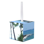 ハワイの風景 キューブオーナメント (裏面アングル)