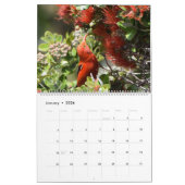 ハワイの鳥 カレンダー (1月 2026)