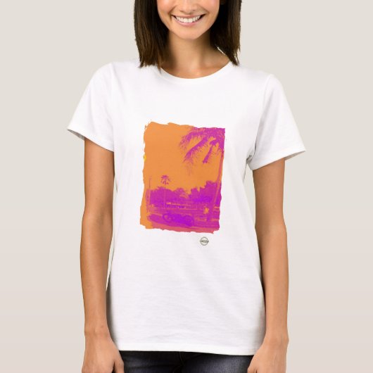 ハワイの40年代ハーレー Tシャツ (正面)