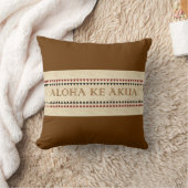 ハワイの"神は愛" (アロハ)枕です クッション (ブランケット)