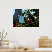 ハワイの「衣類オプション」の看板 ポスター (キッチン)