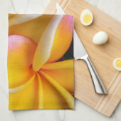 ハワイのFrangipani キッチンタオル (四つ折り)
