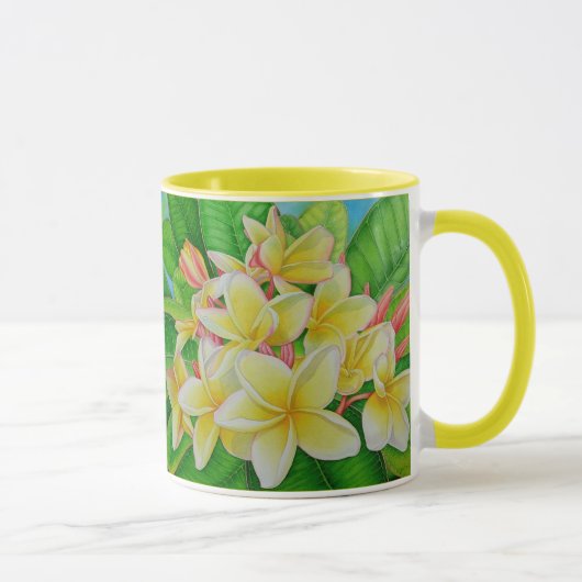 ハワイのFrangipani マグカップ (右)