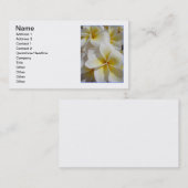 ハワイのFrangipani 名刺 (正面/裏面)