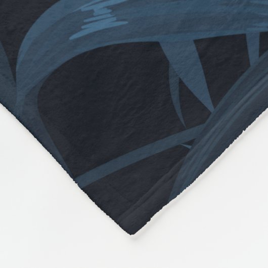 ハワイのplを持つエキゾチックな熱帯vrtor背景 フリースブランケット (角)