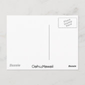 ハワイはがきシーン1 ポストカード (裏面)