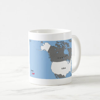 ハワイはどこ?マグカップ コーヒーマグカップ