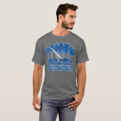 ハワイはウィンドサーフィンをします Tシャツ (正面フル)