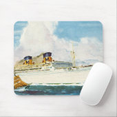 ハワイへのMatsonはさみ金 マウスパッド (マウス)