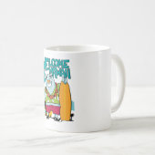 ハワイへようこそ コーヒーマグカップ (正面右)