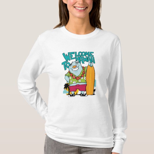 ハワイへようこそ Tシャツ (正面)