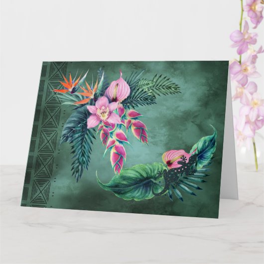 ハワイを夢見る時 カード (蘭)