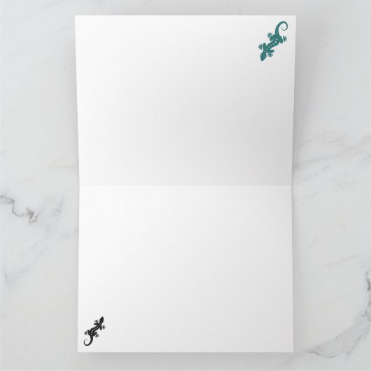 ハワイを夢見る時 カード (内部)