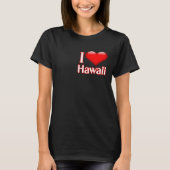 ハワイを愛してやまない Tシャツ (正面)