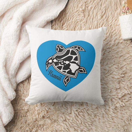 ハワイアロハカメ クッション (ブランケット)