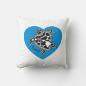 ハワイアロハカメ クッション (正面)