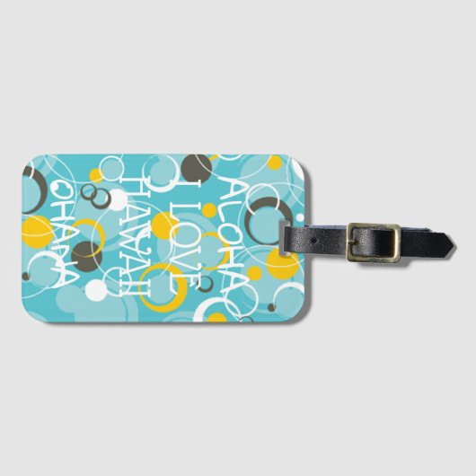 ハワイアロハコレクション – ラゲッジタグ (正面横)