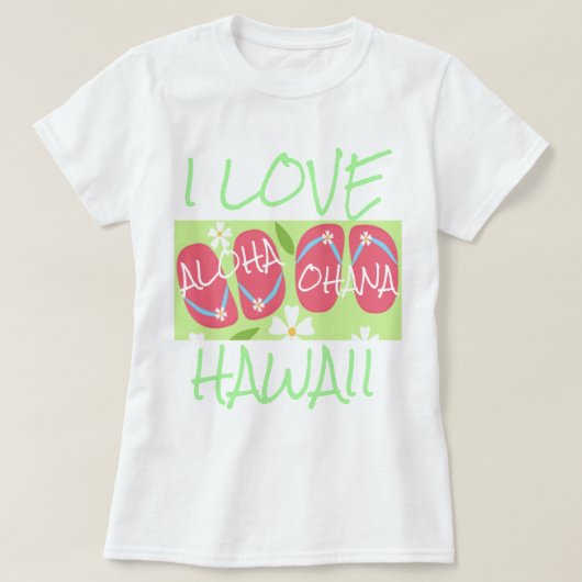 ハワイアロハコレクション Tシャツ (デザイン正面)