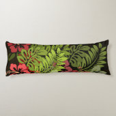 ハワイアロハフラワーアートプリント ボディピロー (裏面)