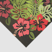 ハワイアロハフラワーアートプリント 薄葉紙 (詳細)
