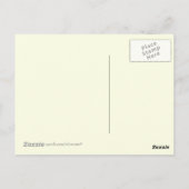 ハワイアロハルアウ（ハワイ式宴会）ティキマスク ポストカード (裏面)