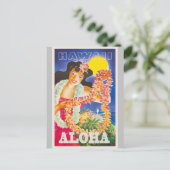 ハワイアロハヴィンテージトラベル シーズンポストカード (スタンド正面)