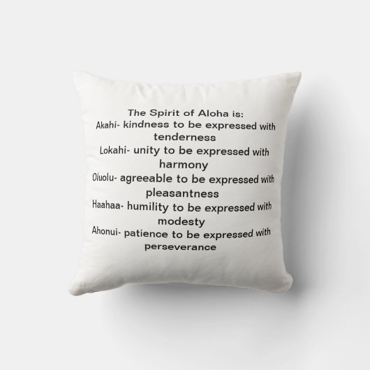 ハワイアロハ クッション (裏面)