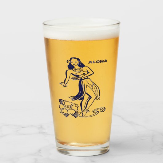 ハワイアロハ タンブラーグラス (ドリンク正面)